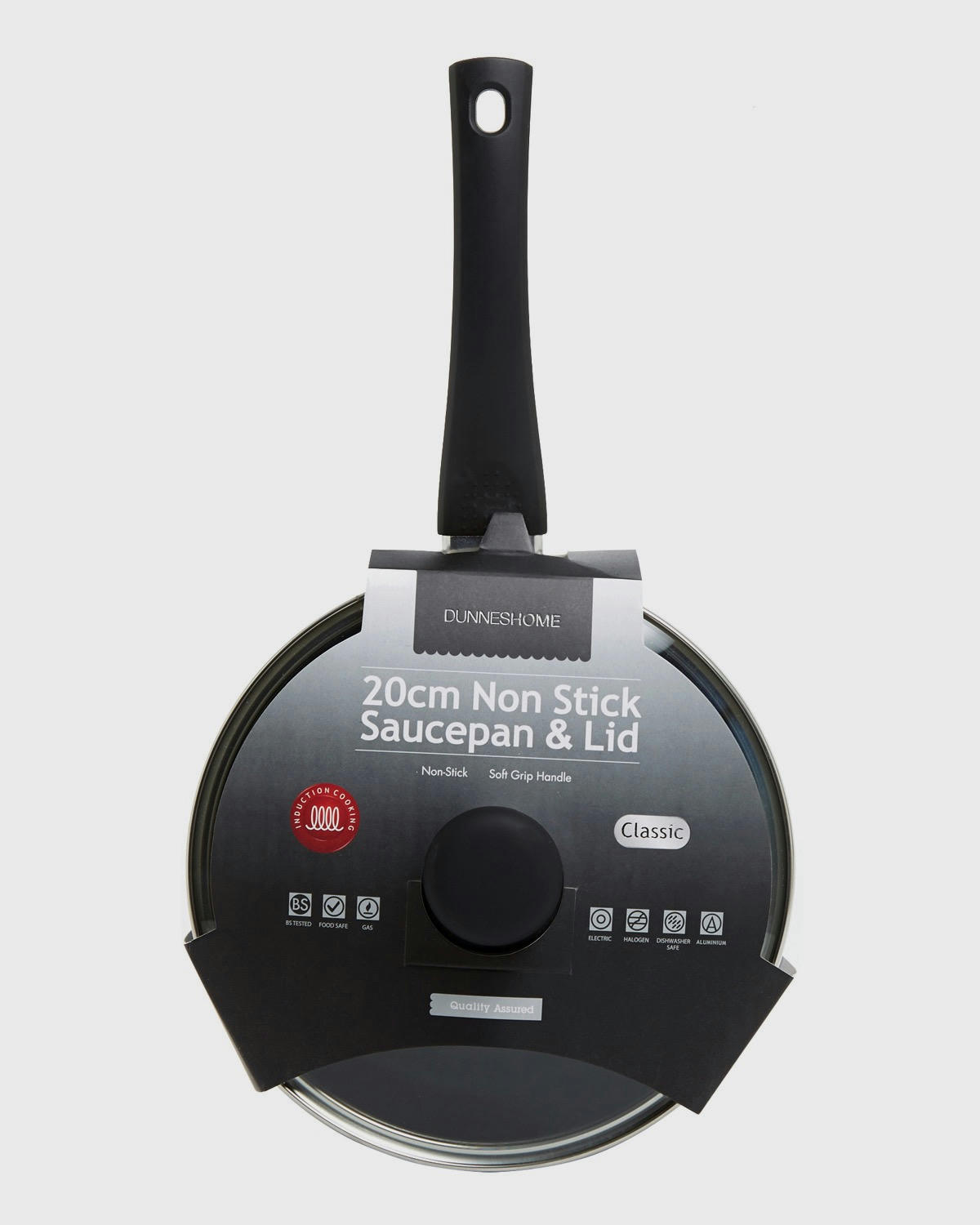20cm Aluminium Saucepan And Lid