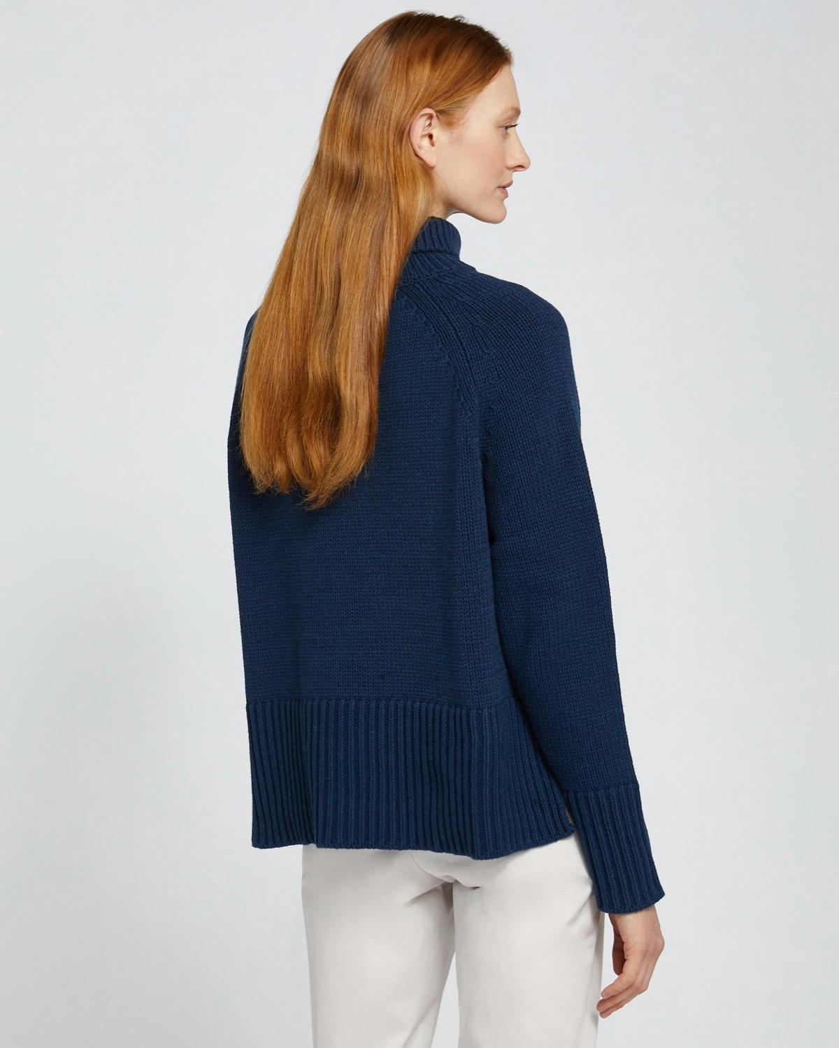 Carolyn Donnelly The Edit Cable Front Polo Neck Jumper
