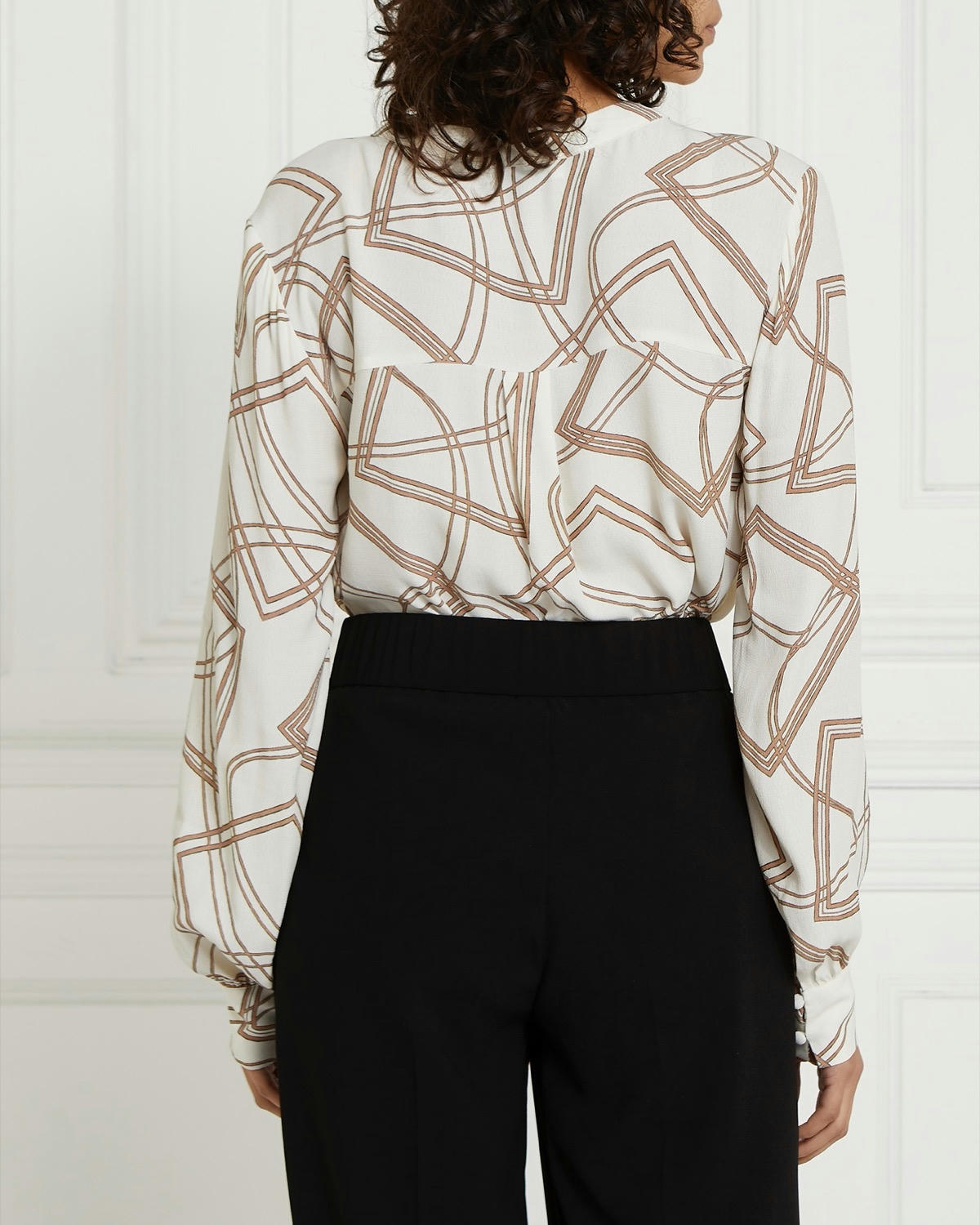 Gallery Print Blouse