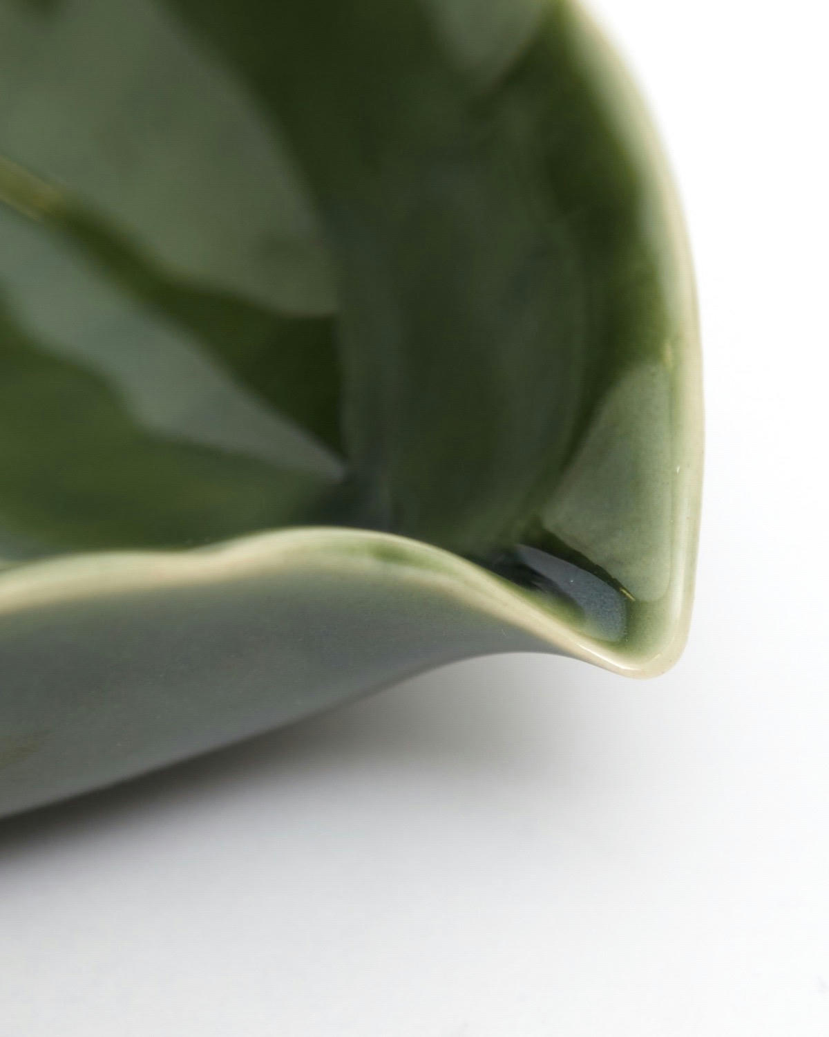 Carolyn Donnelly Eclectic Curved Leaf Plate