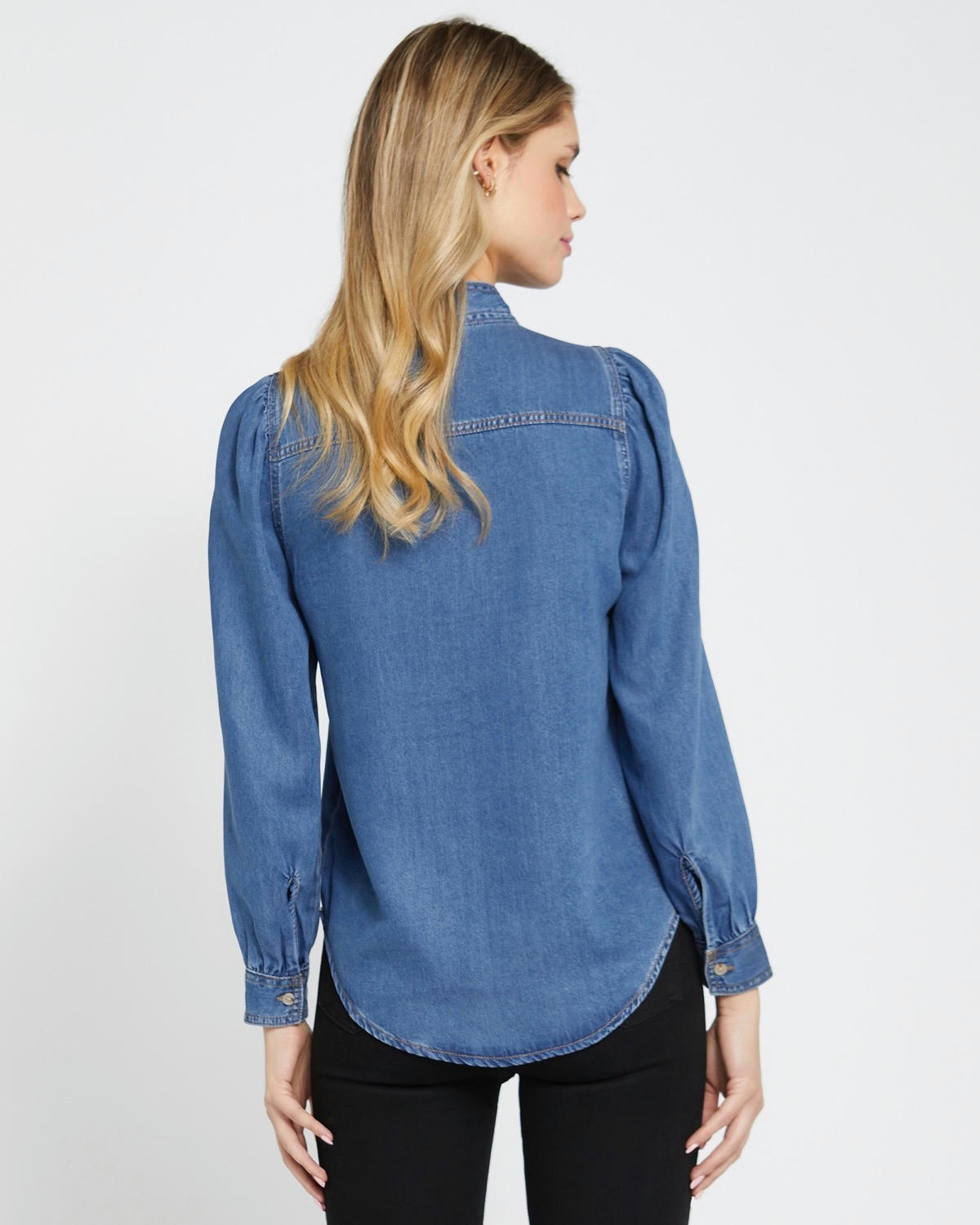 Savida Hazel Tie Neck Blouse