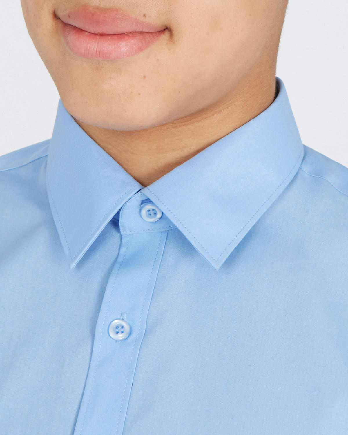 Long-Sleeved Non Iron Shirt - Pack of 3 - (4-16 Years)