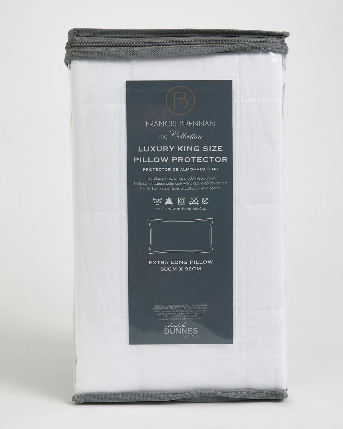 Francis Brennan the Collection King Pillow Protector