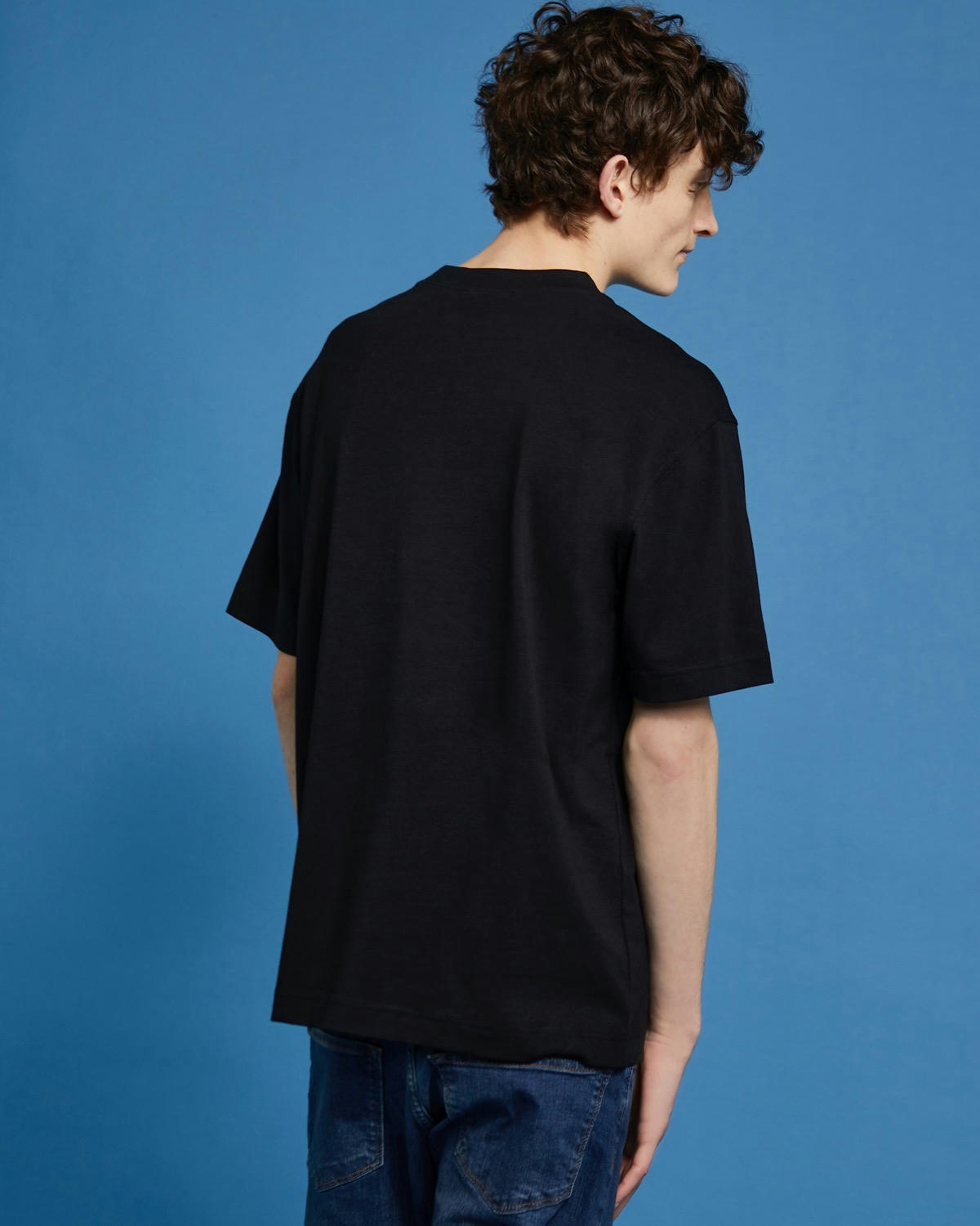 Paul Galvin Black Relaxed Fit T-Shirt