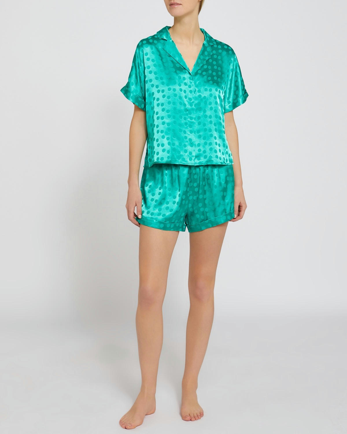 Satin Revere Short Pyjama Set