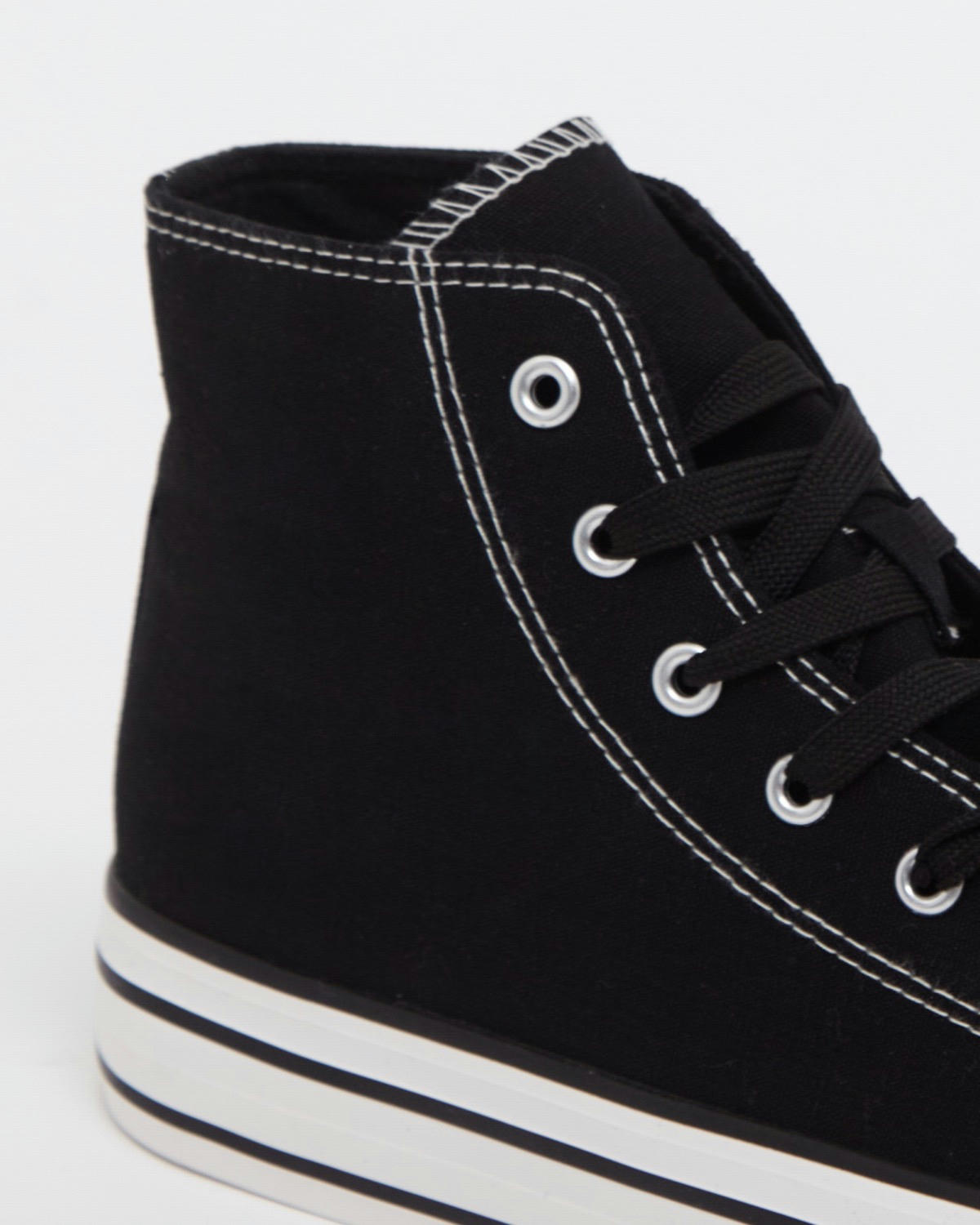 High Top Canvas Trainer