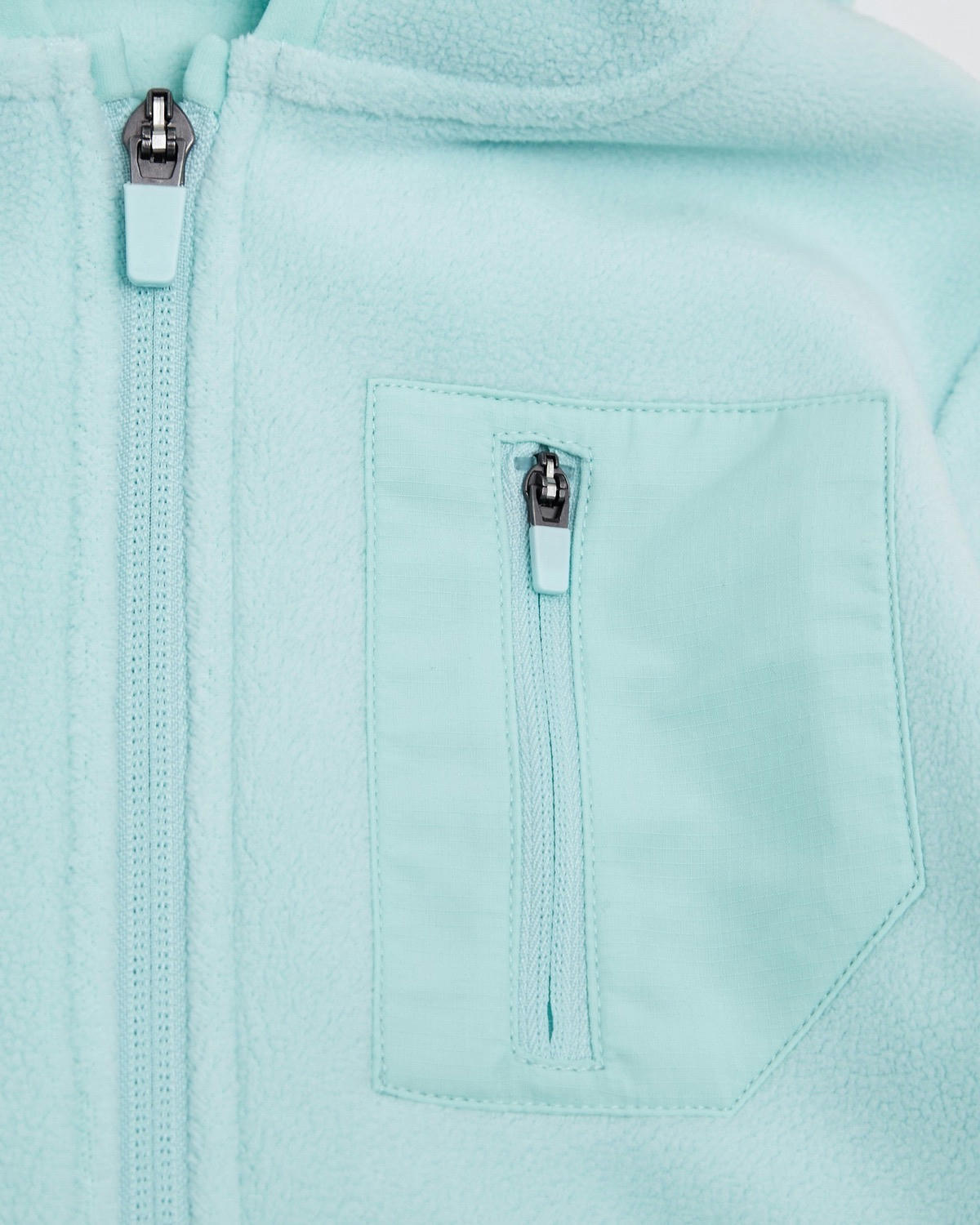 Plush Fleece Zip-Through Top