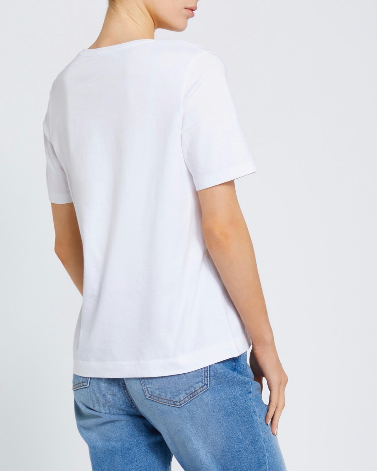 V-Neck Cotton T-Shirt