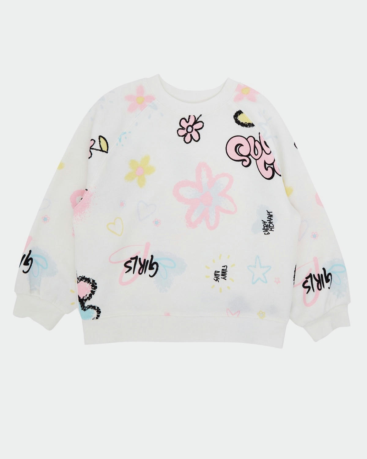 Printed Crew Neck Sweatshirt (2-14 years)