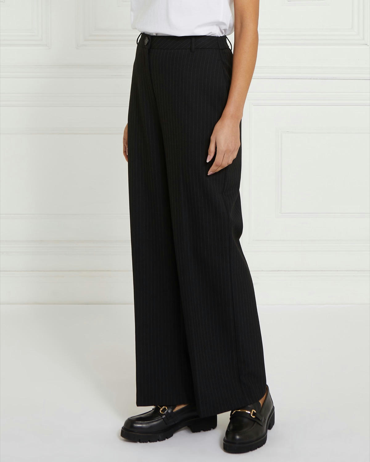 Gallery Pinstripe Trousers