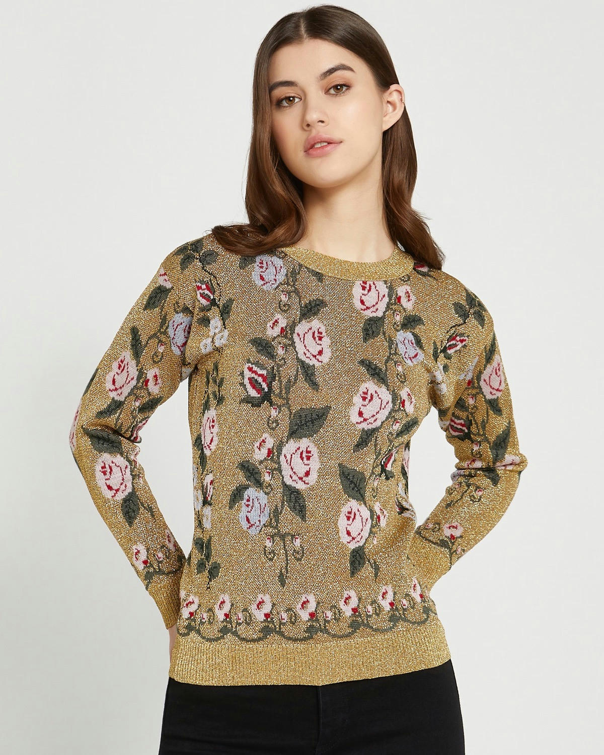 Savida Lurex Knit Top