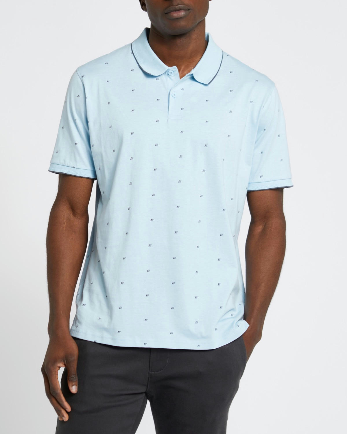 Printed Polo Shirt