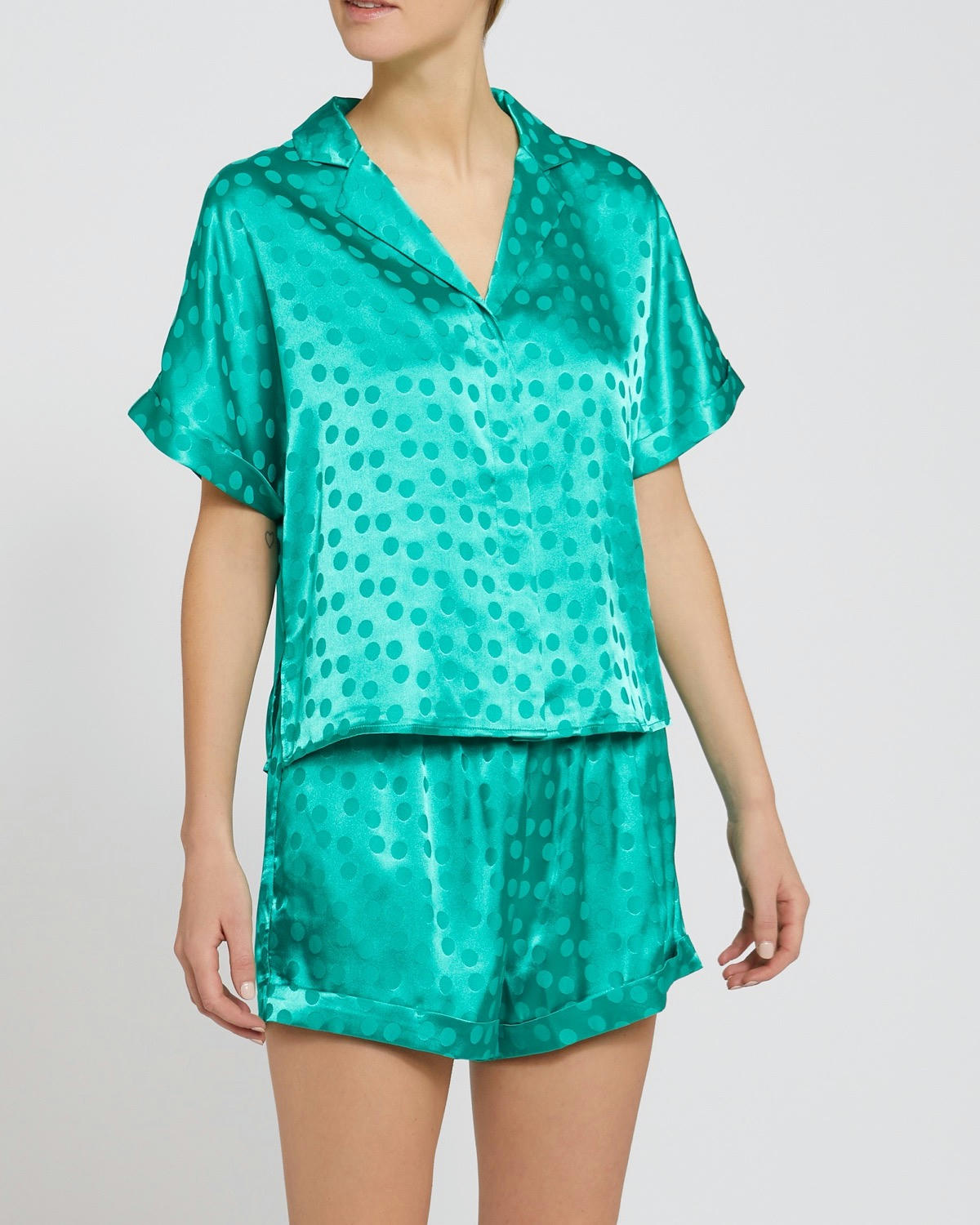 Satin Revere Short Pyjama Set