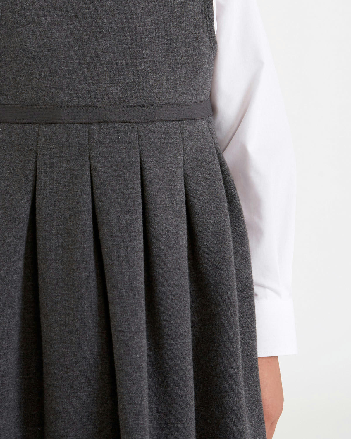 Cotton Rich Knitted Pinafore