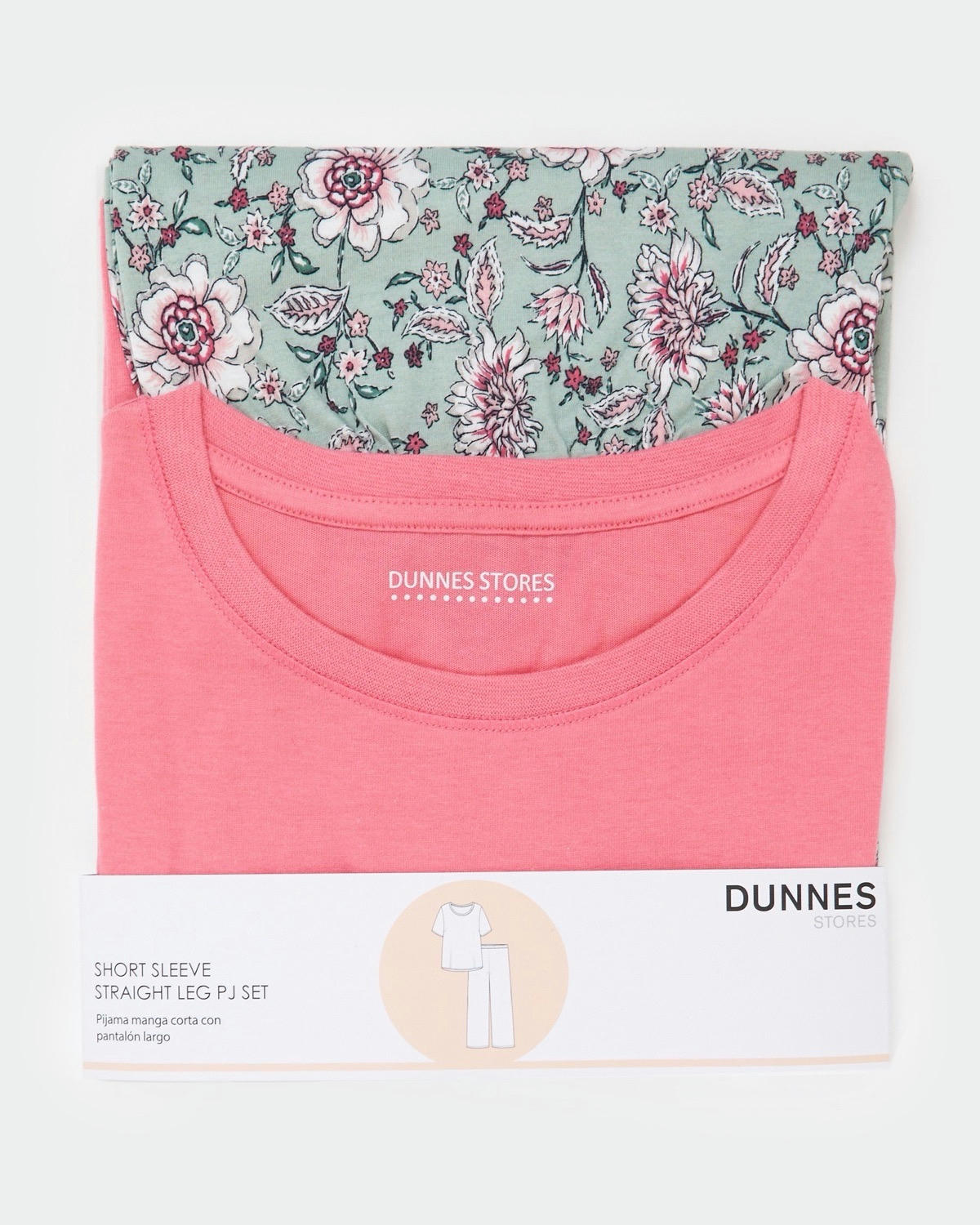 Cotton Straight Leg Pyjama Set