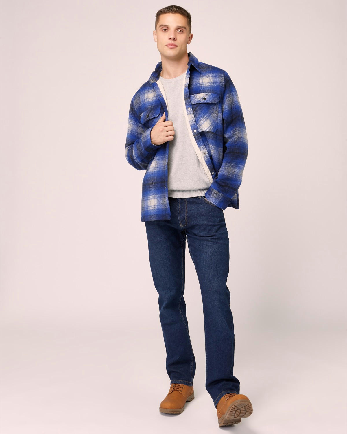 Ultra Stretch Straight Fit Jeans