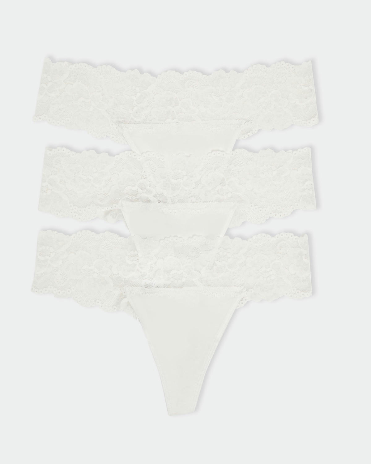 Lucia Thongs - Pack Of 3