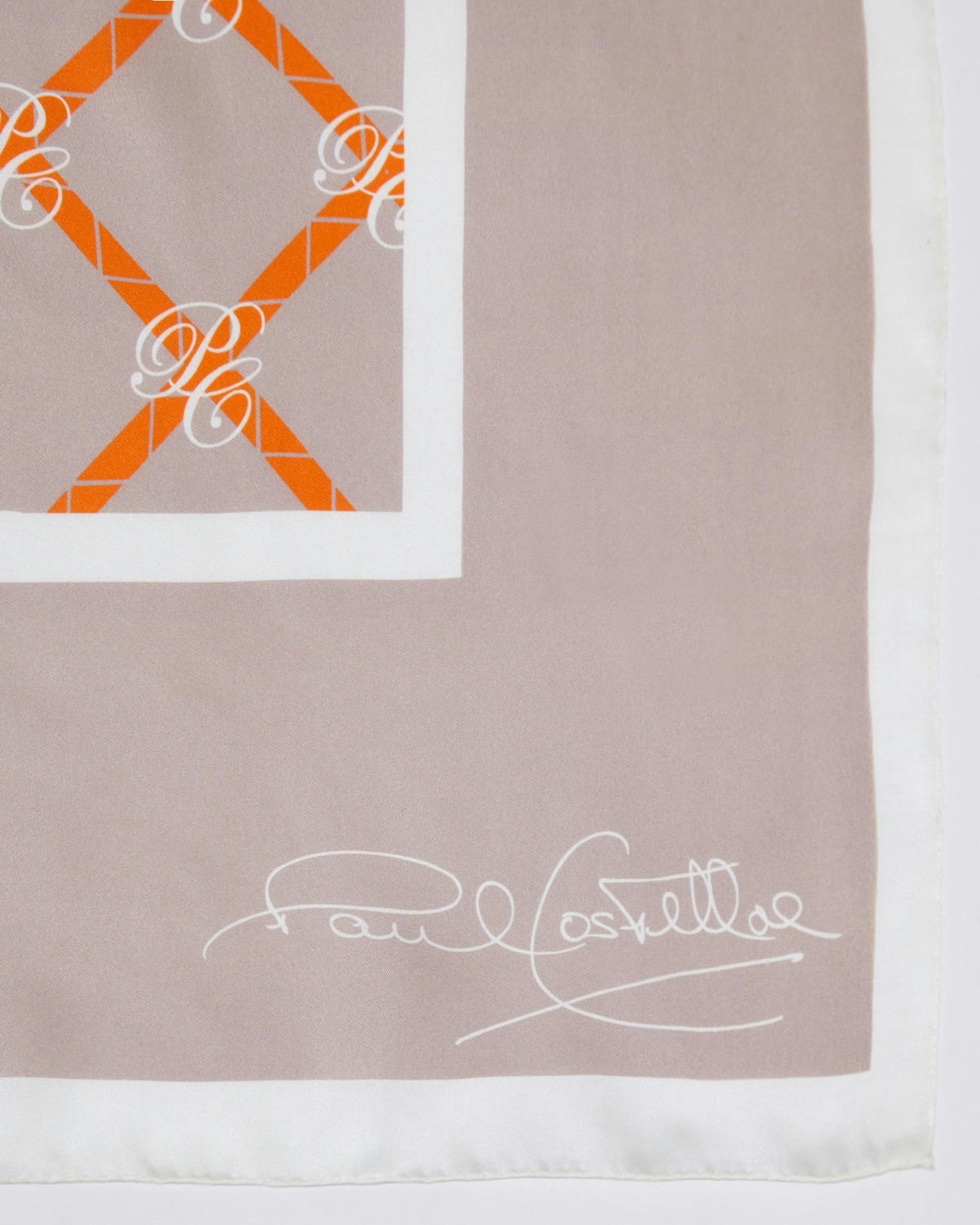 Paul Costelloe Living Studio Mink PC Silk Scarf