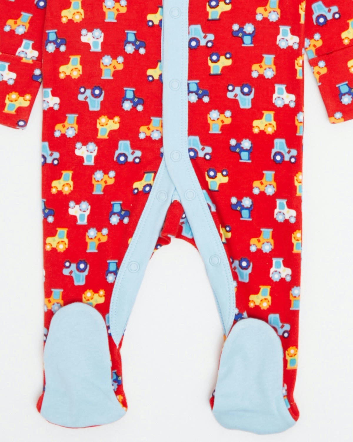 Pure Cotton Sleepsuits - Pack Of 3 - (Newborn-23 Months)