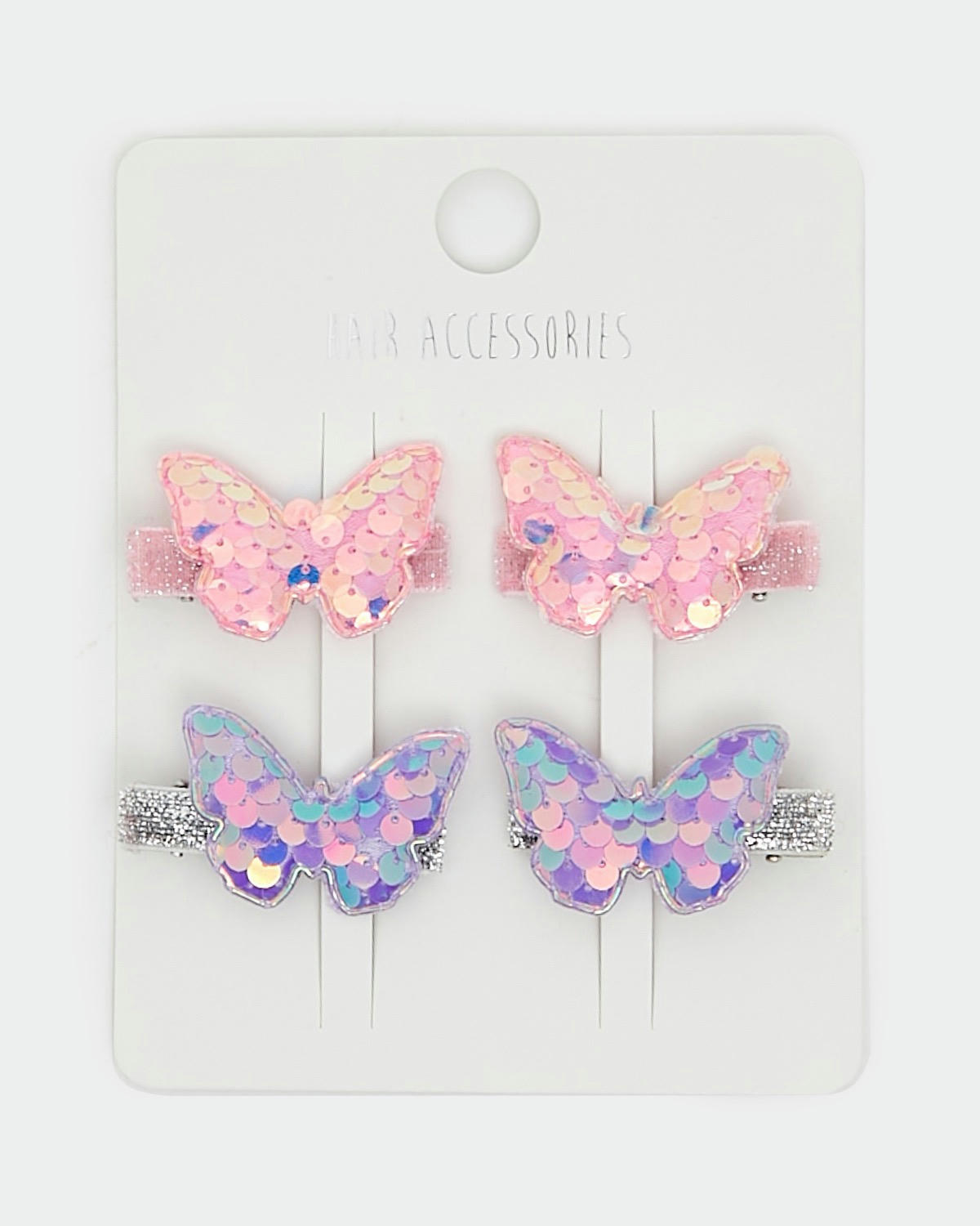 Butterfly Clips - Pack Of 4