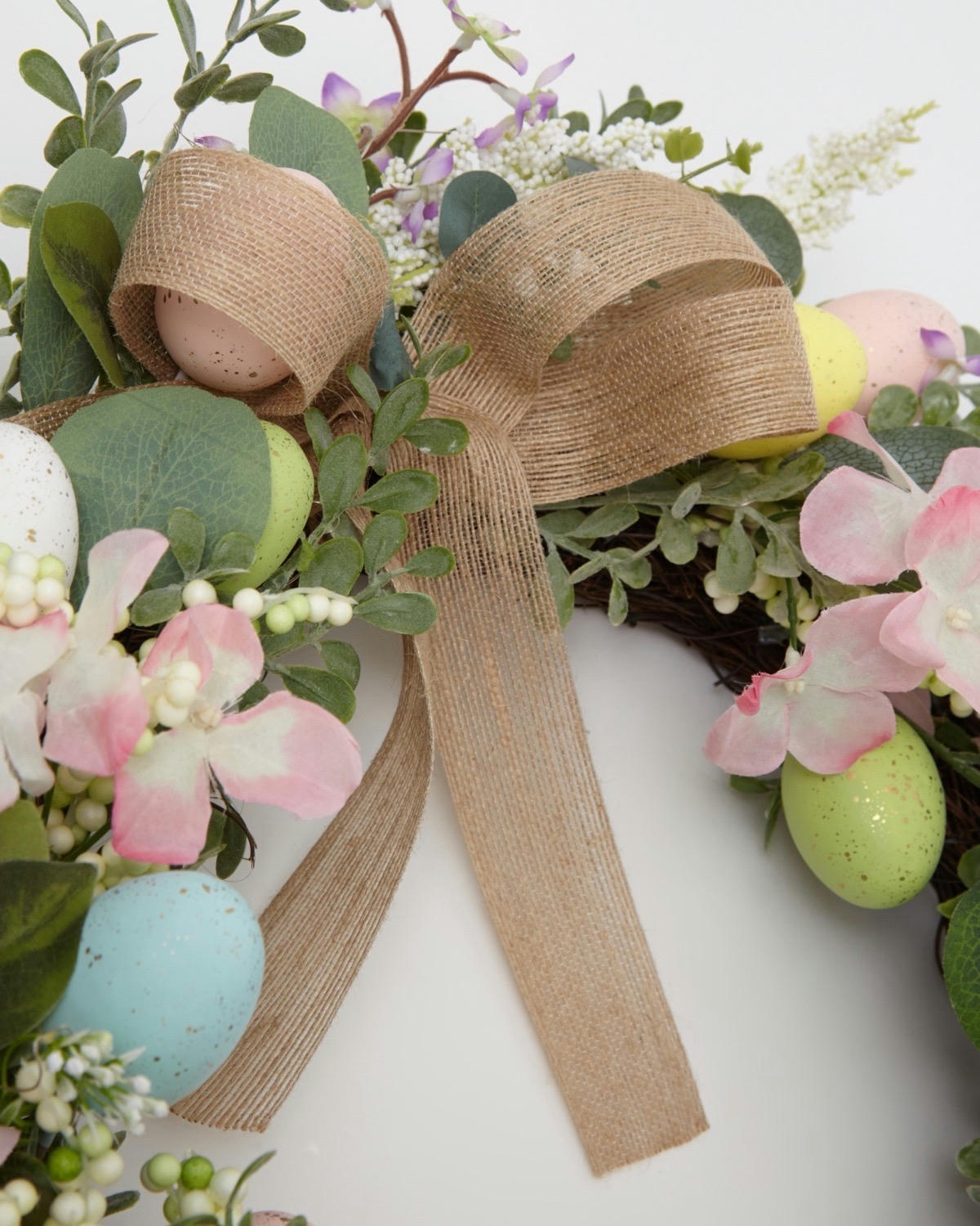 Light Up Easter Wreath