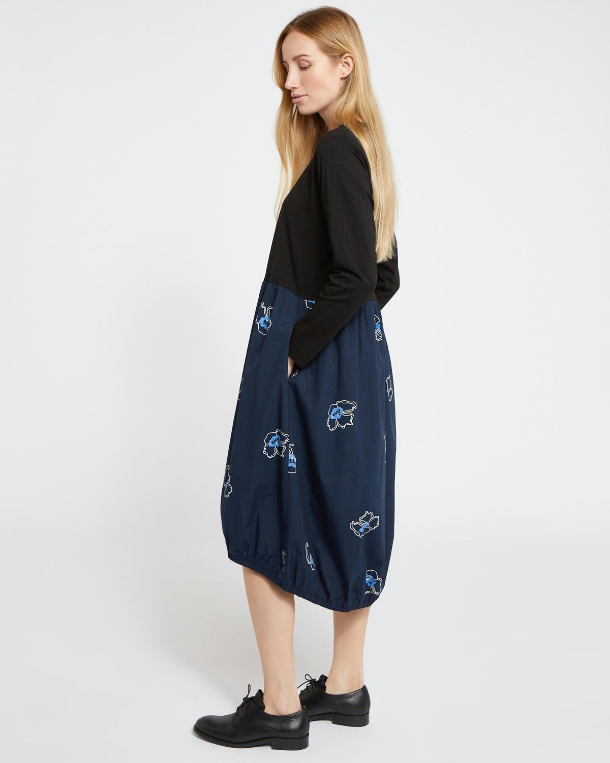 Carolyn Donnelly The Edit Floral Printed Hem Dress