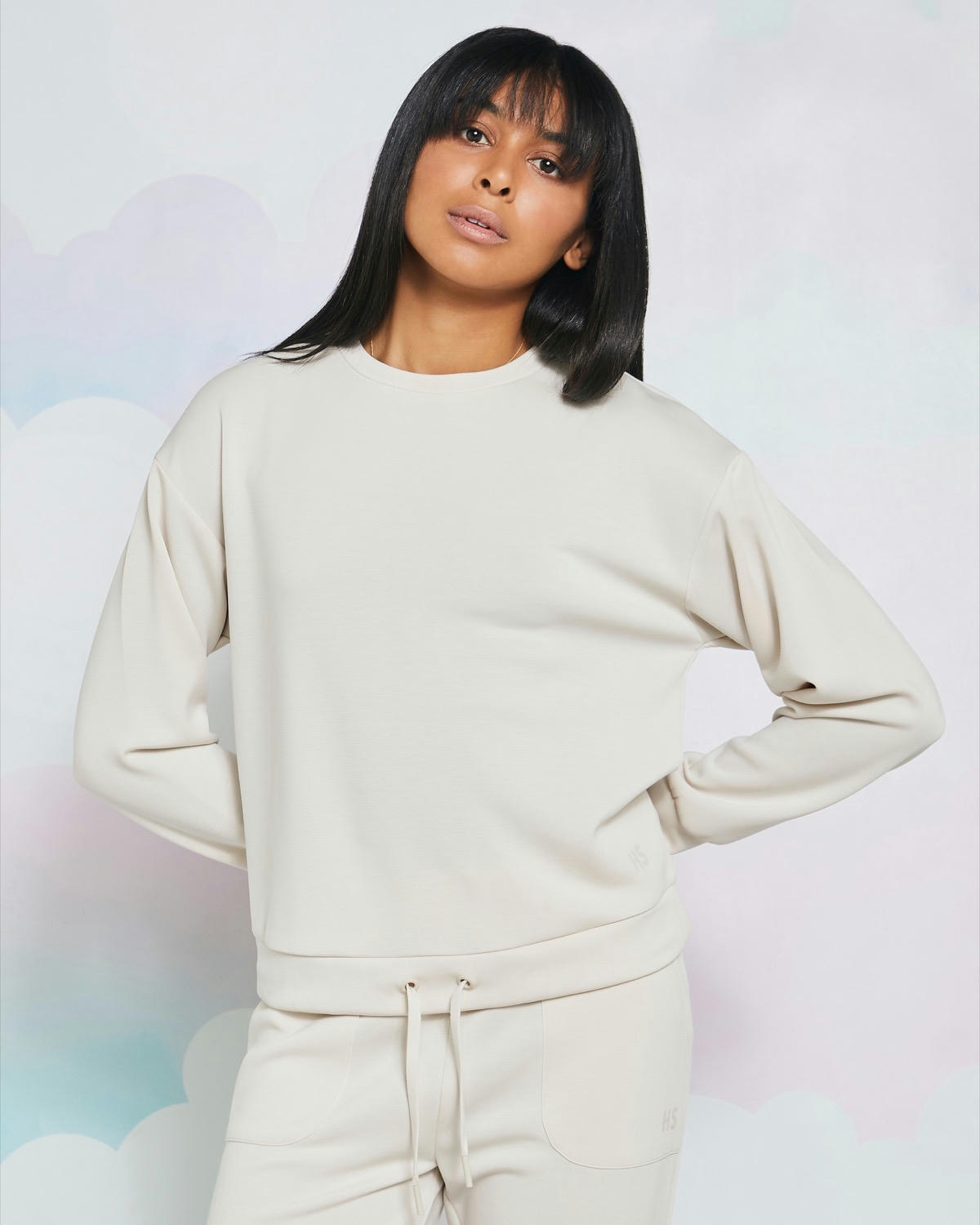 Helen Steele Stone Soft Touch Crew Neck Sweater