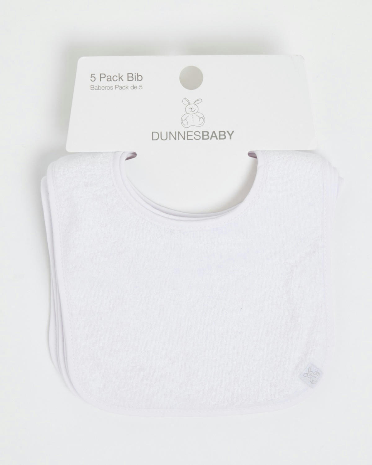 Cotton Rich Terry Bib (5 Pack)