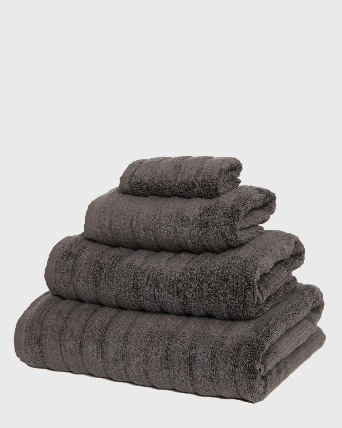 Ribbed Cotton Hand Towel