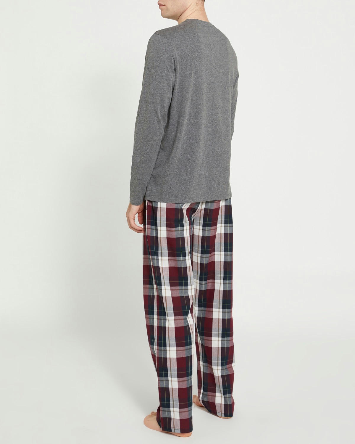 Pure Cotton Long-Sleeved Pyjamas Set