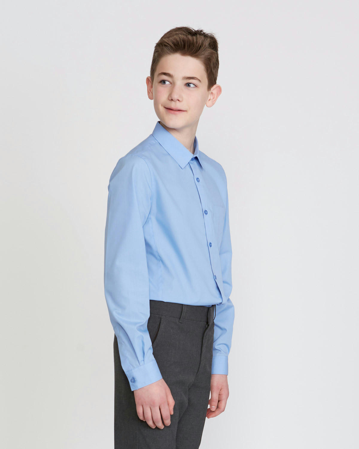 Boys Slim Fit Shirt - Pack Of 3 - (4-16 Years)