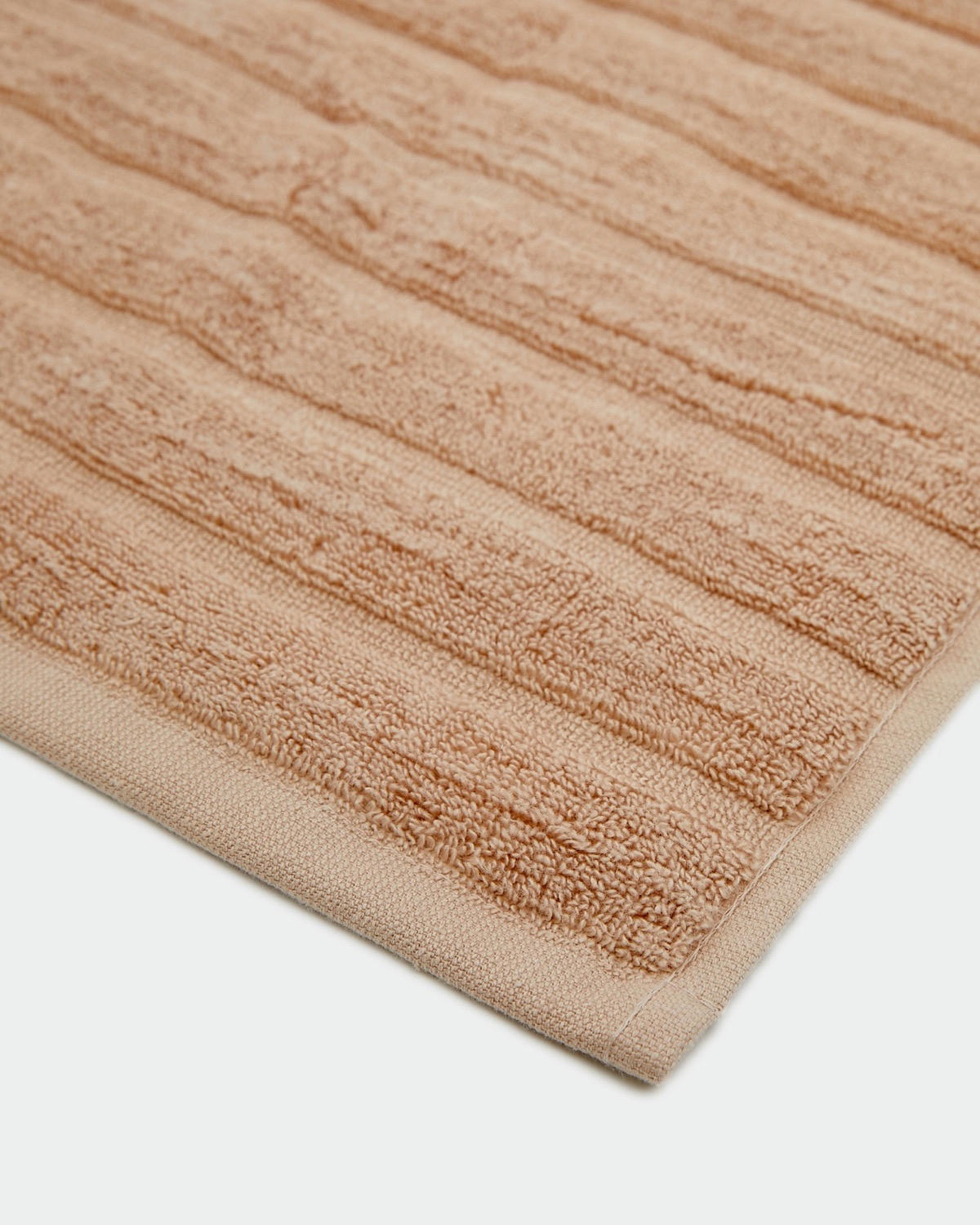 Ribbed Cotton Bath Sheet