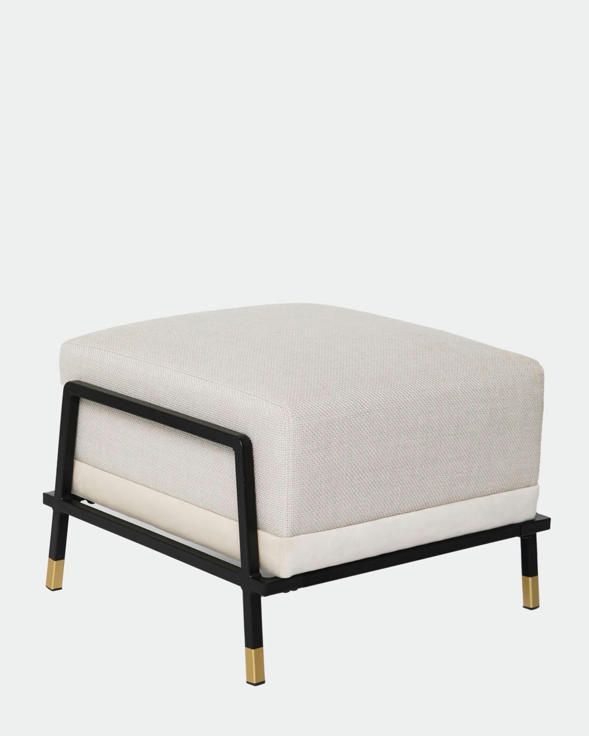 Francis Brennan the Collection Mink Kenmare Footstool