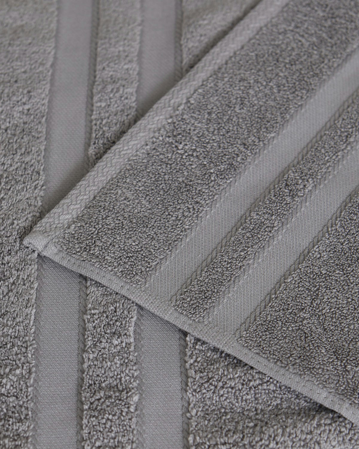 Francis Brennan the Collection Grey Rope Towel