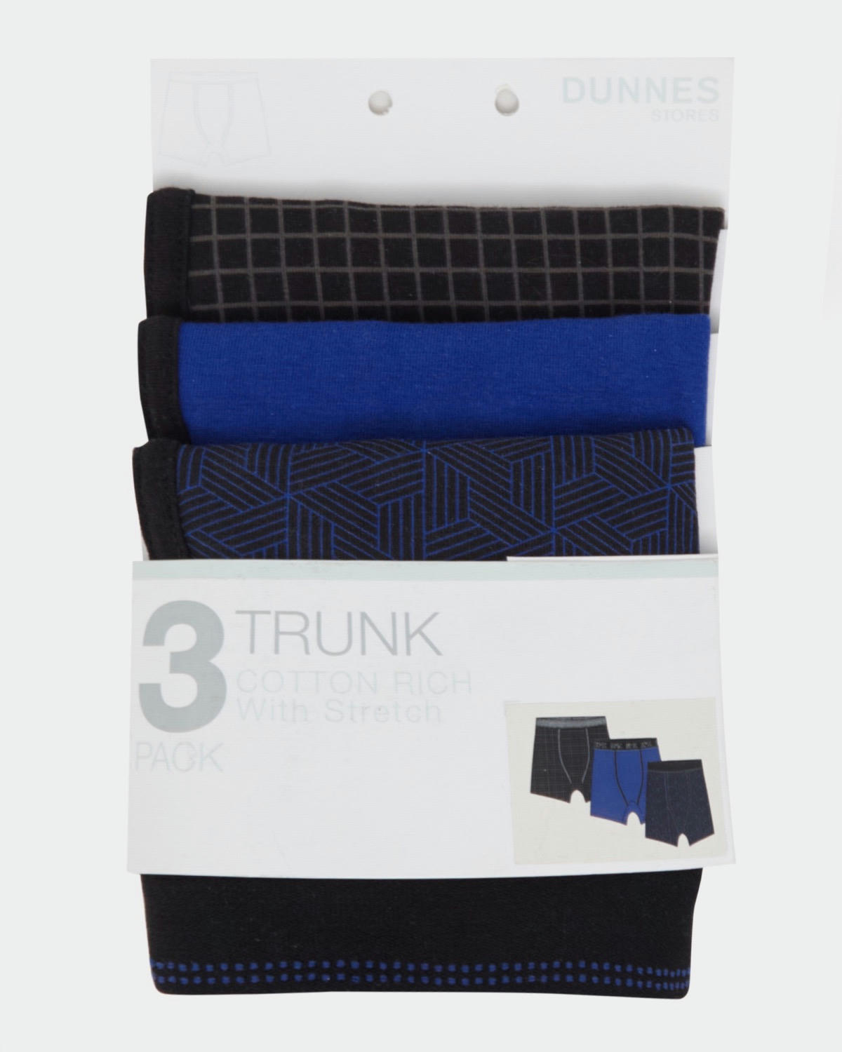 Boys Jersey Trunks - Pack Of 3