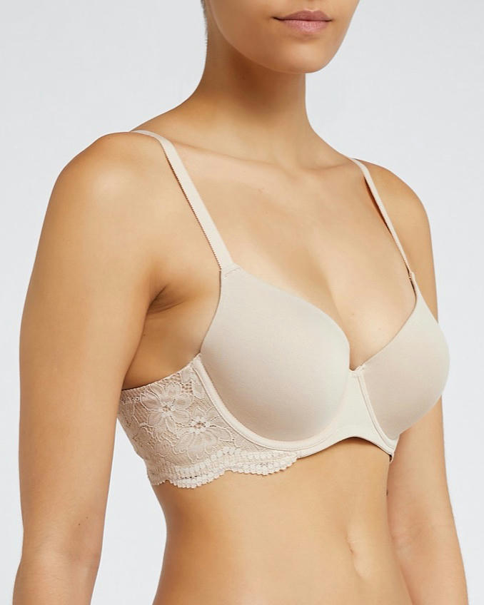 Cotton Rich Underwired Full Cup T-Shirt Bra
