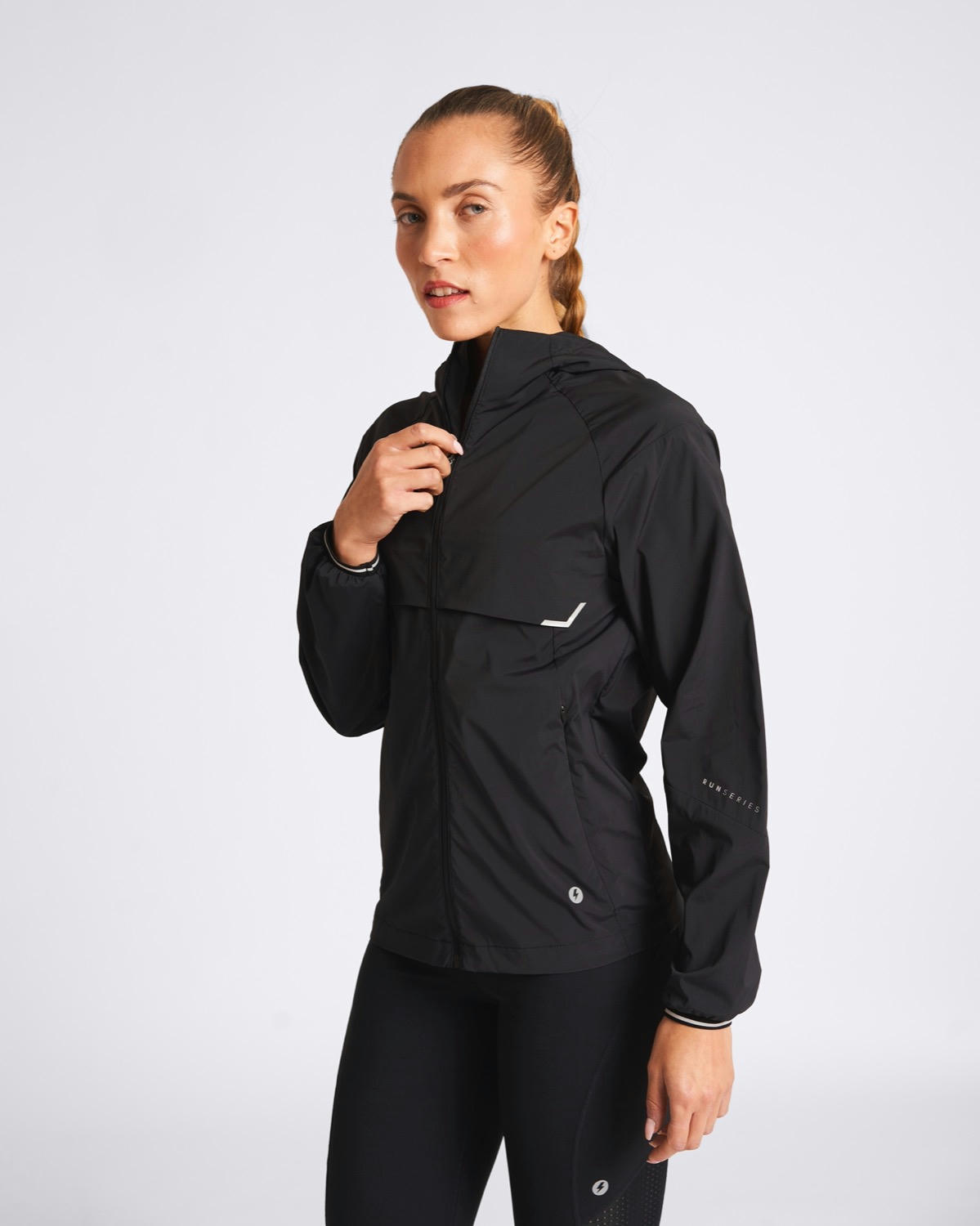Powercut RUNSeries Pace Running Jacket In Black