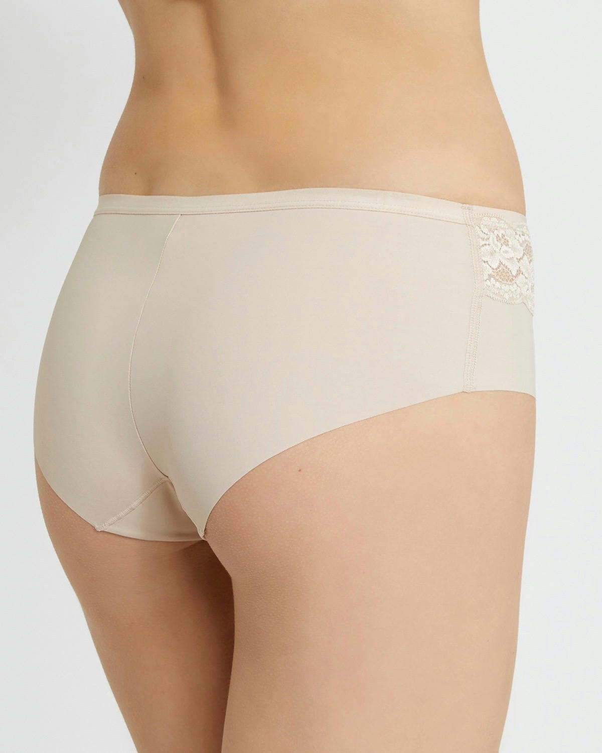 Lace Top No VPL Shorts