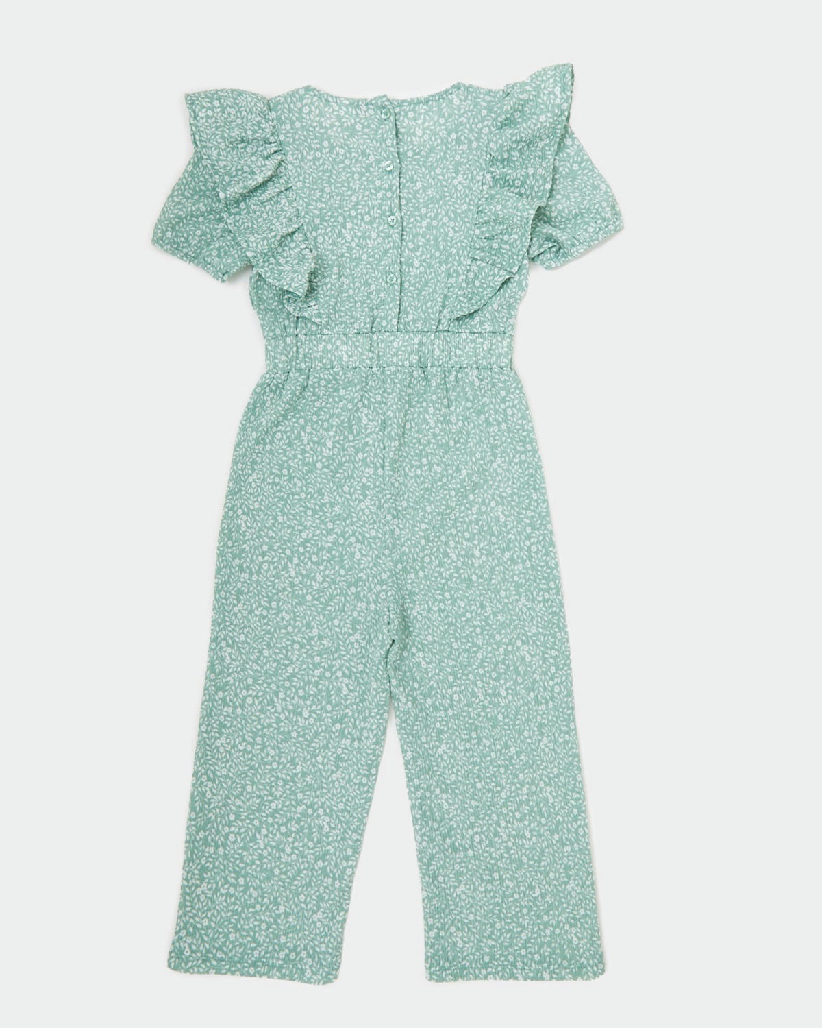 Frill Printed Jumpsuit (3-14 years)