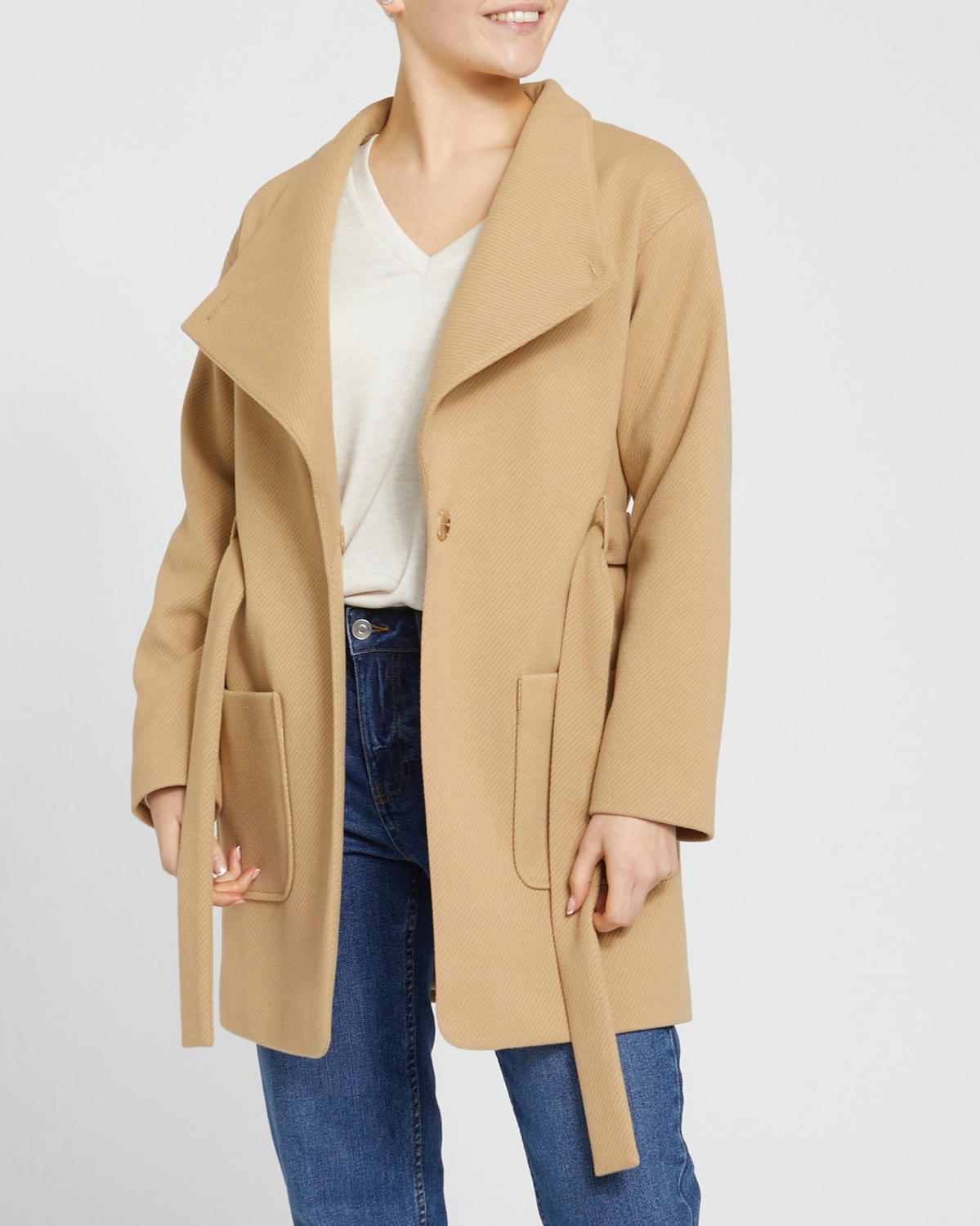 Formal Wrap Short Coat