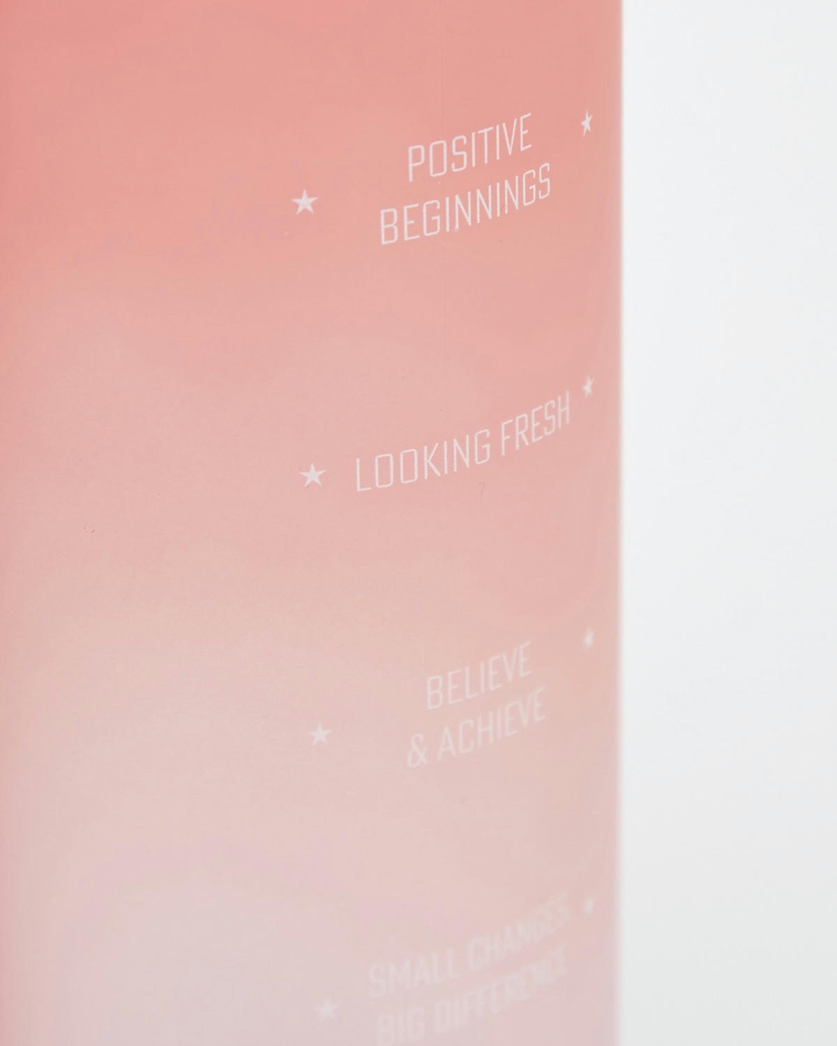 Motivational BPA Free Bottle