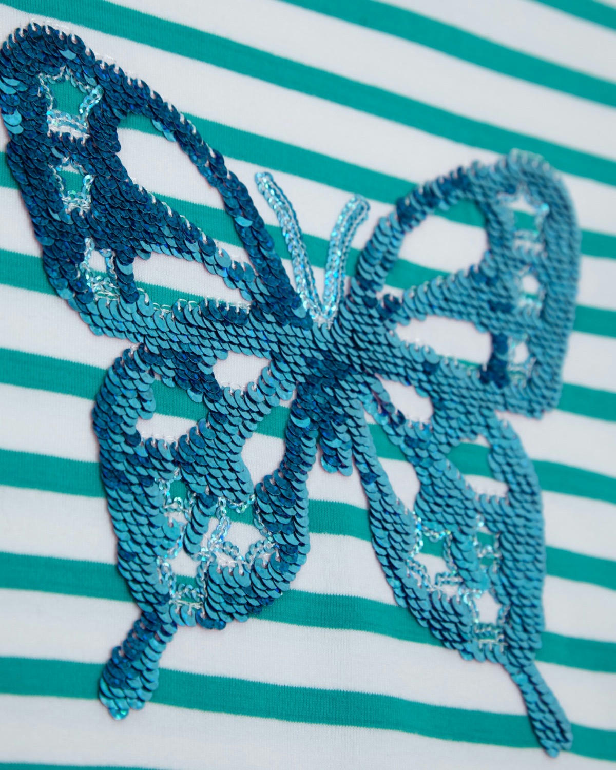 Sequin Boxy Long-Sleeved T-Shirt (3-14 Years)