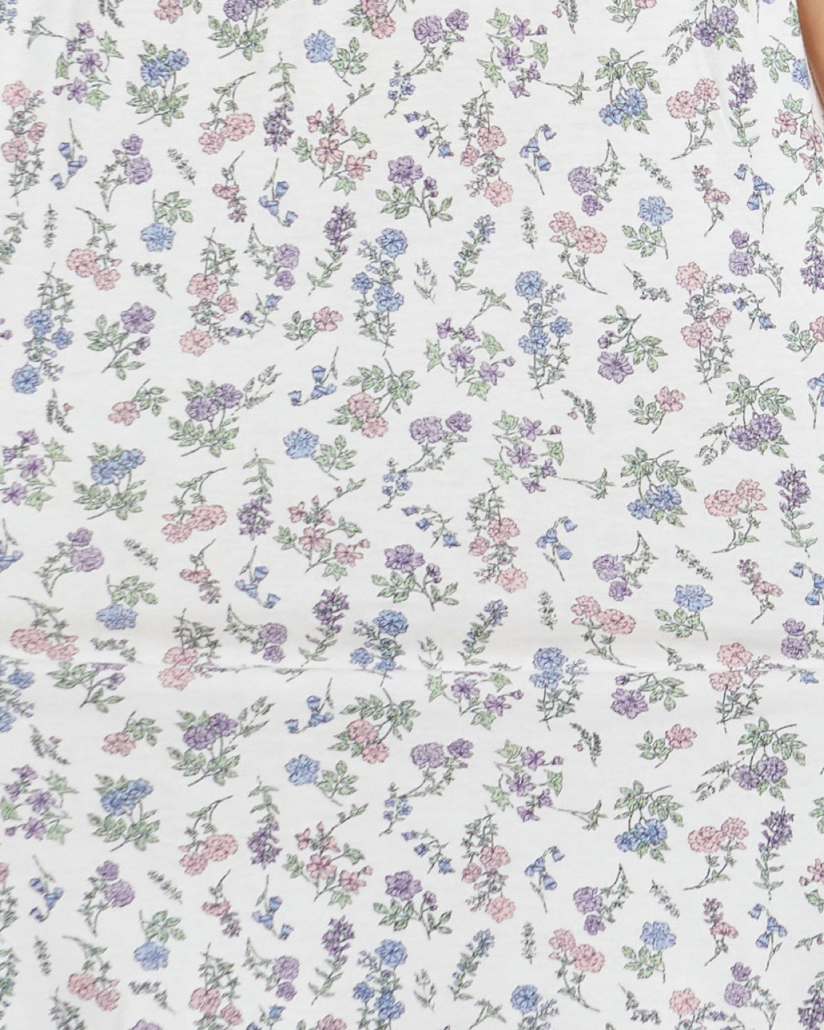 Lace Trim Traditional Nightdress