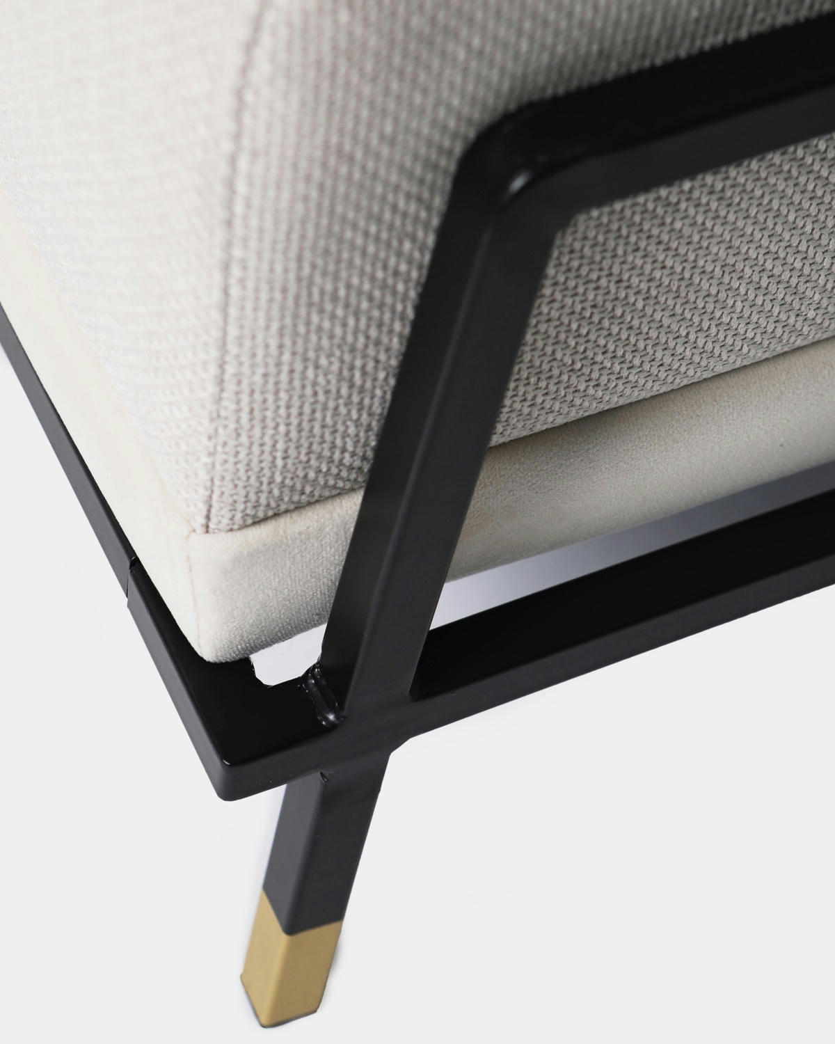 Francis Brennan the Collection Mink Kenmare Footstool