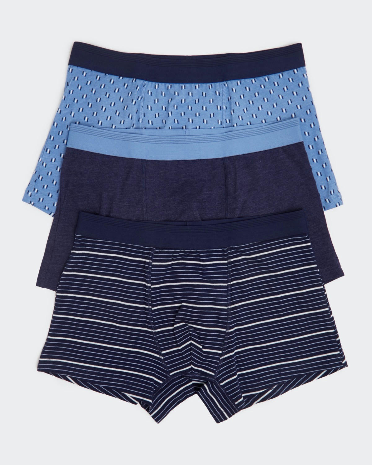 Cotton Rich Hipster Boxers - Pack Of 3