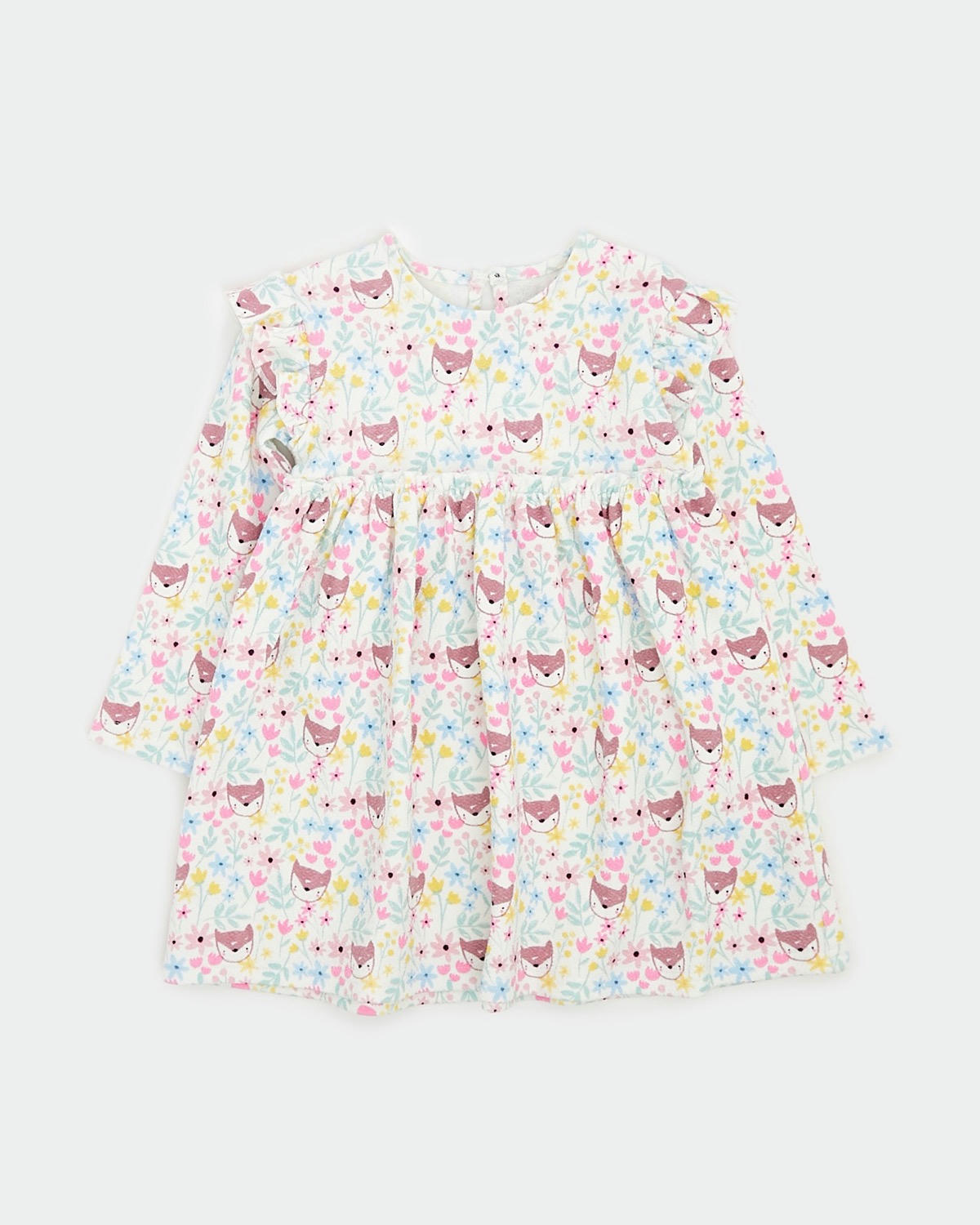 Borg Gilet And Dress Set (6 months-4 years)