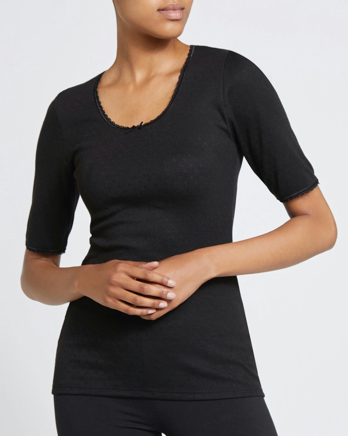 Thermal Short Sleeved Top