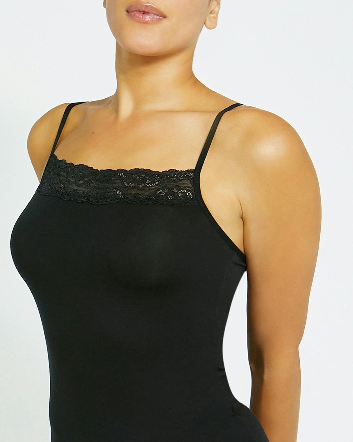 Modal Lace Trim Vest