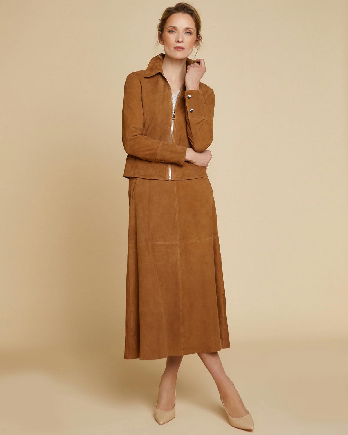 Paul Costelloe Living Studio Suede Jacket