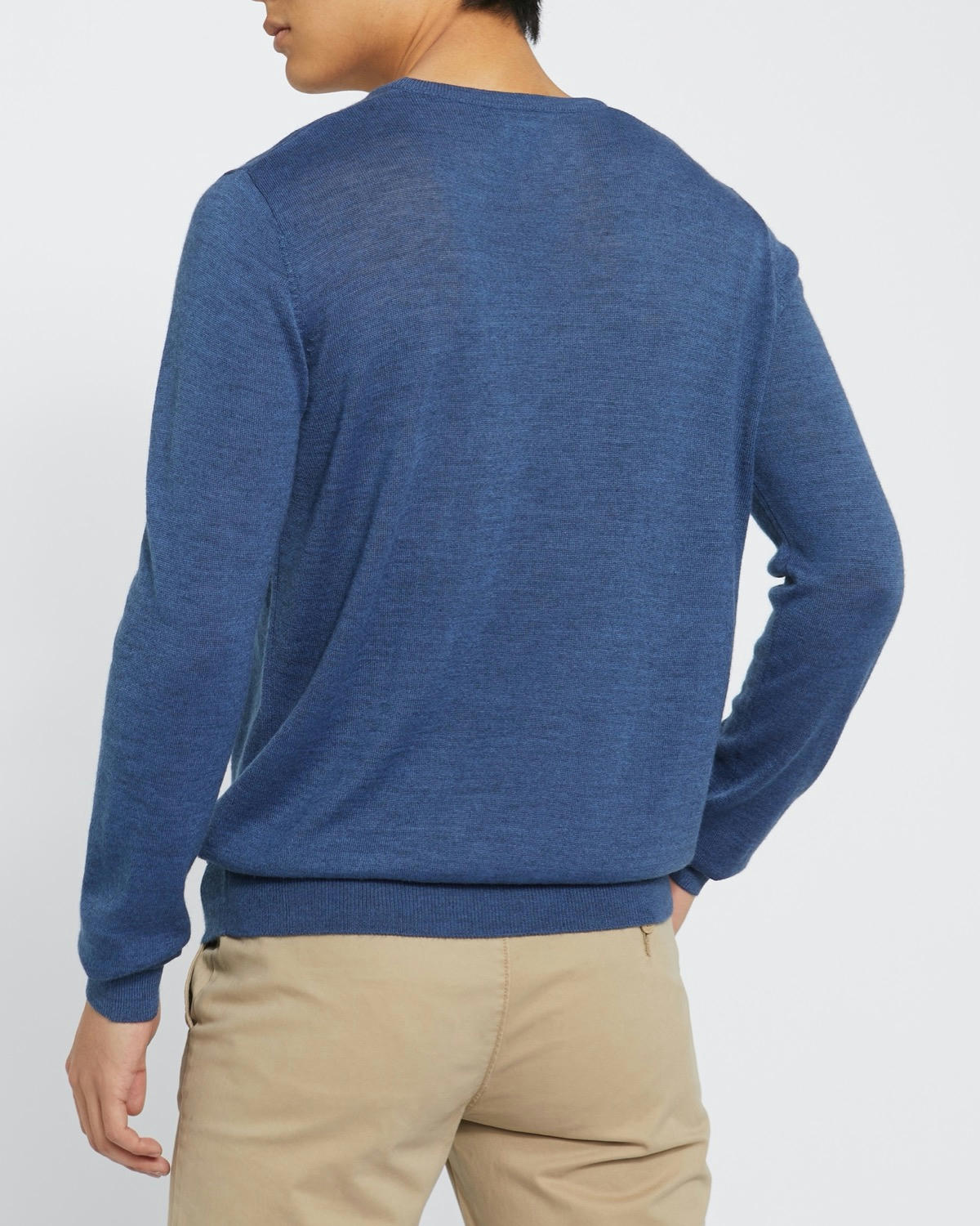 Merino Blend Crew Neck Jumper